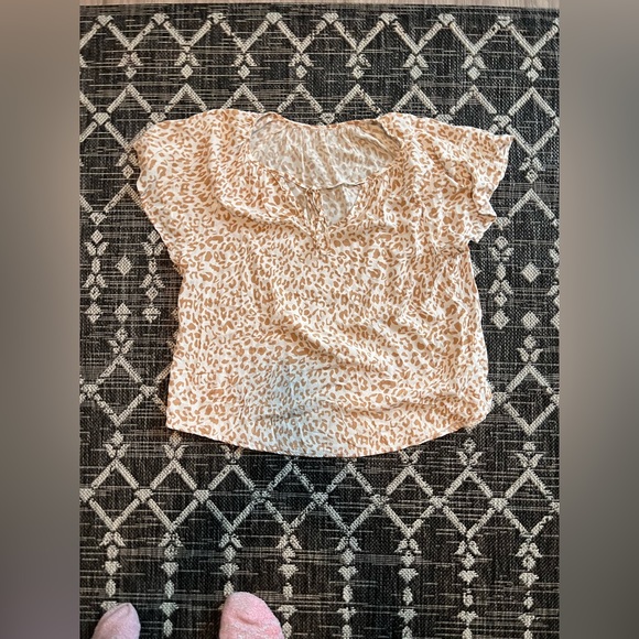 Shein leopard blouse - Picture 3 of 9